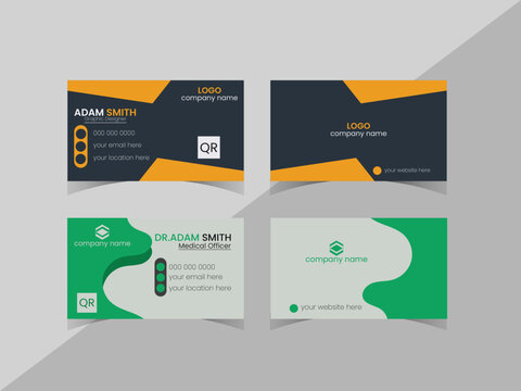 New Business And Company Card Design