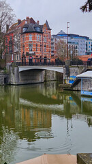 Fototapeta premium Autumn in Ghent, Belgium