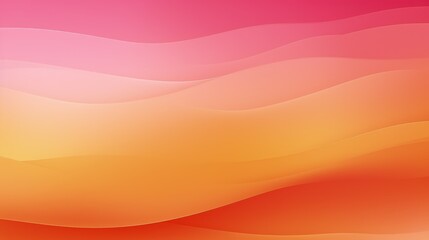 A smooth gradient background featuring soft waves in pink, orange, and yellow hues, ideal for graphic design and digital projects.