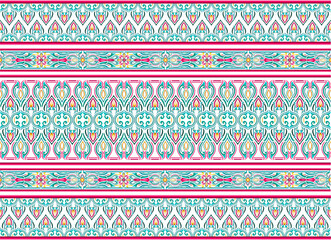 seamless pattern, ikan, indian pattern,detailed, vintage geometric floral seamless pattern, batik, geometric, tribal, print, vector
