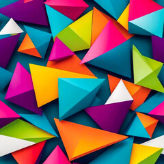 abstract colorful geometric background
