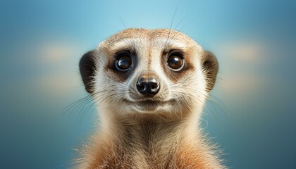 meerkat portrait