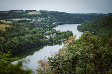 Fototapeta premium Beautiful nature landscape in Luxembourg
