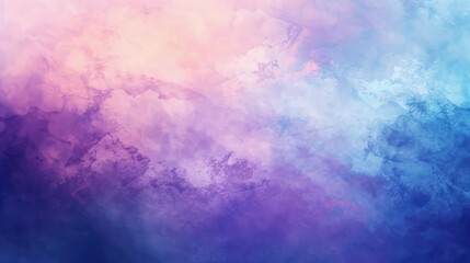 Fototapeta premium A soft, abstract gradient of pink, purple, and blue hues, creating a serene and dreamy atmosphere.