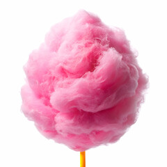 a pink cotton candy