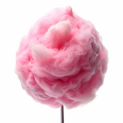 a pink cotton candy