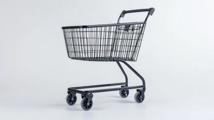 Full and empty shopping cart symbol shop and sale icon