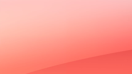 Fototapeta premium Minimalistic Peach and Coral Gradient with Soft Transition and Clean Curves