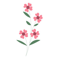 Flowers Color Icons Asset