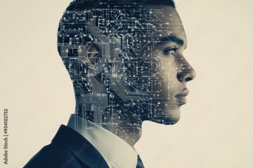 Poster using stock as a solution to complex business challenges.
