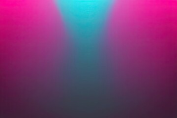 Obraz premium Electric Pink and Teal Neon Glow Gradient Digital Art Background