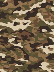 Fototapeta premium Brown camouflage texture