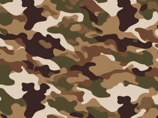 Fototapeta premium Brown camouflage texture