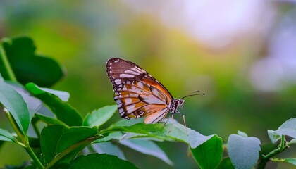 Obraz premium Beautiful butterfly in nature