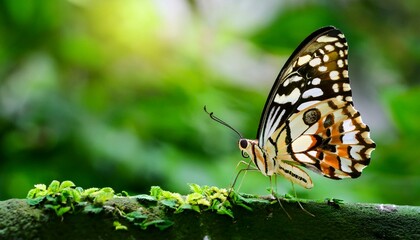 Obraz premium Beautiful butterfly in nature