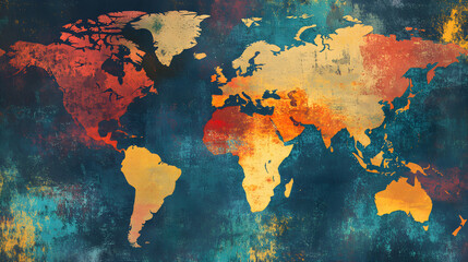 Colorful borders meet the digital world