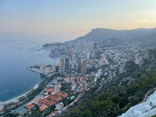 Sunset over Monaco