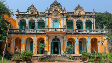 Historic Colonial Mansion in Vietnam