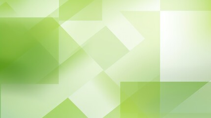 Abstract green geometric shapes creating a modern, fresh background.