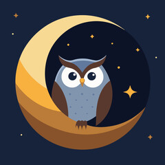 owl in the night