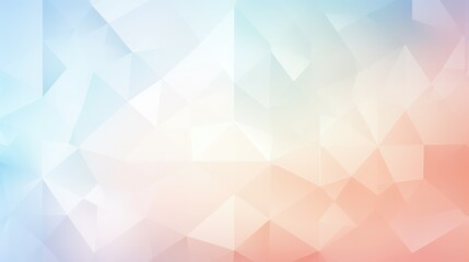 Obraz premium A soft, abstract background with pastel colors and geometric shapes.