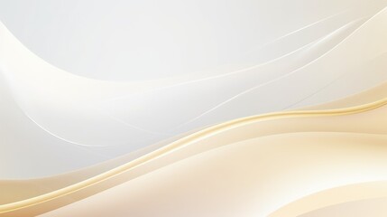 A soft, flowing abstract design with light colors and smooth curves.