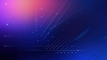 Fototapeta premium Abstract digital background with colorful gradients and geometric lines.