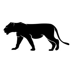 Side View of Lioness