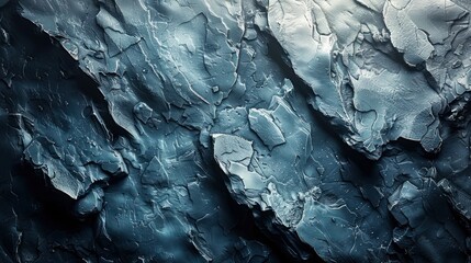 Dark Grey Cracked Stone Texture