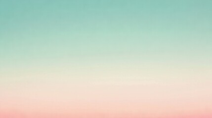 Obraz premium A pair of giraffes grazing in a vibrant green and pink field beneath a blue sky