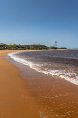 paisagem natural na cidade de Aracruz, Estado do Espírito Santo, Brasil