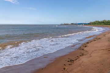 paisagem natural na cidade de Aracruz, Estado do Espírito Santo, Brasil