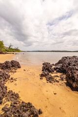 praia na cidade de Aracruz, Estado do Espírito Santo, Brasil