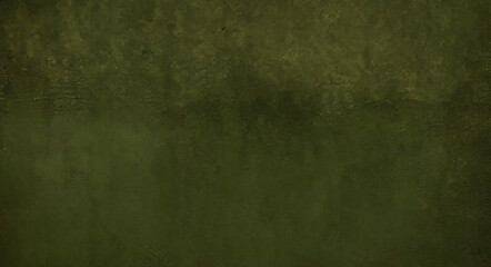 Fototapeta premium Green grunge concrete stone wall background. Dark edges