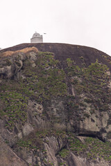 Fototapeta premium igreja de Monte Serrat no topo do morro do Pelado na cidade de Aracruz, Estado do Espírito Santo, Brasil