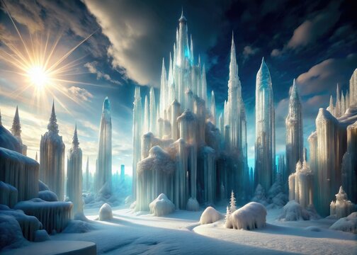 Frozen Crystal Cathedrals