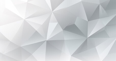 Obraz premium A geometric pattern featuring various shades of gray and white, creating a modern, abstract design.