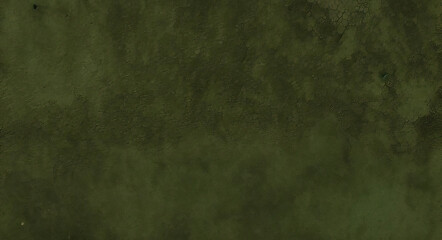 Fototapeta premium Dark green grunge interior wall backdrop dirty blank aged limestone texture with spray paint. black and green grunge background and abstract dark green material texture backgrounds