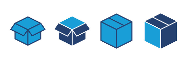 Box icon vector. box vector icon, package, parcel
