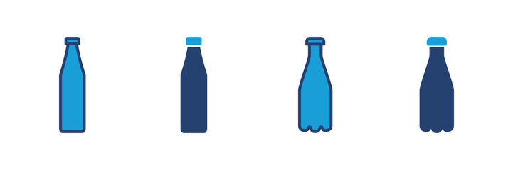 Bottle icon vector. bottle vector icon