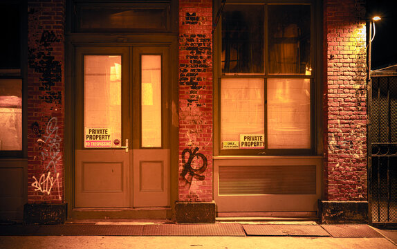 New York City alley private property