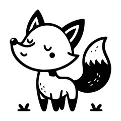 Fototapeta premium Fox vector