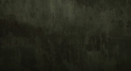 Obraz premium green grunge old watercolor texture with painted stripe of green color,dark green wall halloween background concept scary background,green splash design background with dark borders