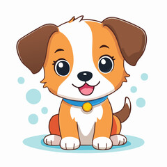 Dog Cute Small Cartoon Baby Animal
