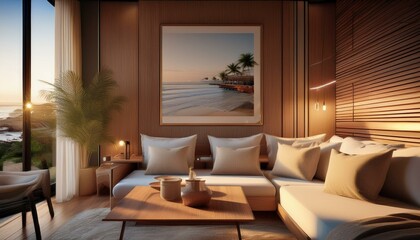 ホテルライクなインテリア