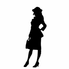 Women Fashion Silhouette