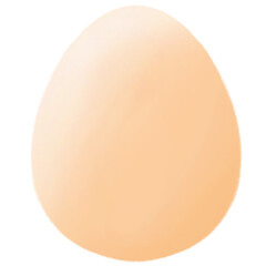 Chicken eggs, colorful egg shells, healthy food concept, on transparent background