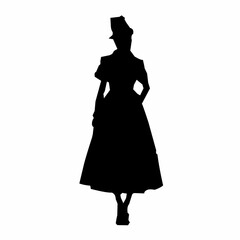 Women Fashion Silhouette