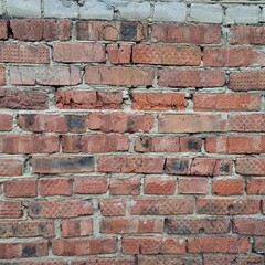 Obraz premium old brick wall texture wallpaper colorful photo image 