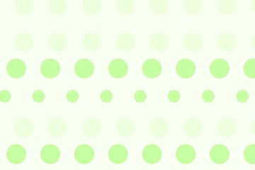 Seamless Green Dot Pattern on a Light Background, Featuring Repetitive Circular Designs for Use in Wallpaper, Textiles, Graphic Design, and Creative Projects